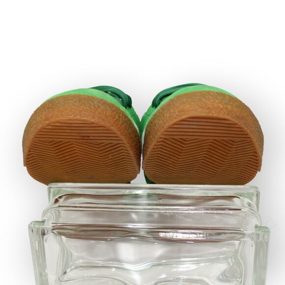 EU 43 Gola Harrier Premium Suede Retro Trainer Sneaker KellyGreen GumSole - Picture 9 of 12